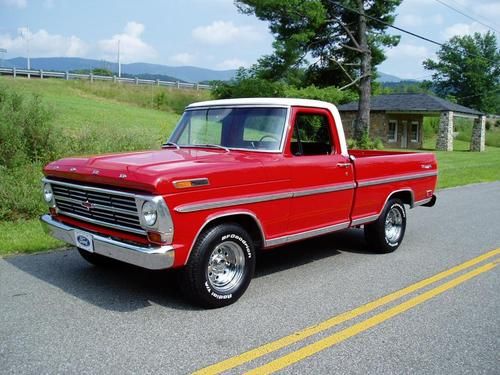 1968 ford f-100 ranger.. 302 ci v8..  2008 magazine feature.. show truck ..