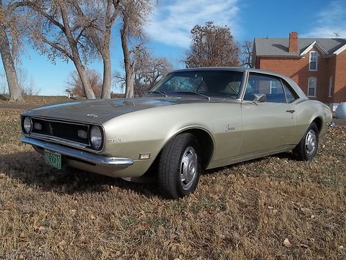 1968 chevy camaro - numbers matching 327- factory air!