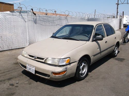 1997 toyota corolla, no reserve