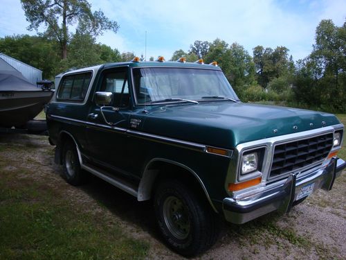 1978 ford bronco ranger xlt sport utility 2-door 6.6l