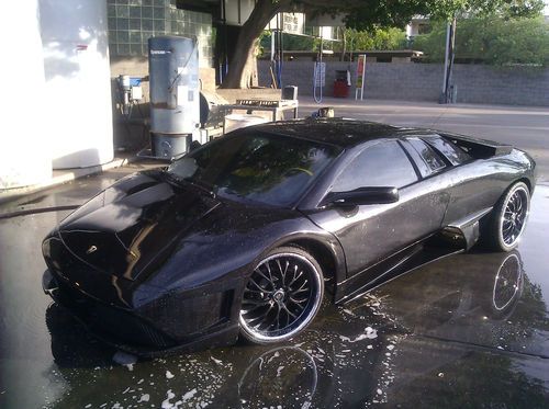 2009 stunning black lamborghini murcielago usa made (divorce on 4 wheels)