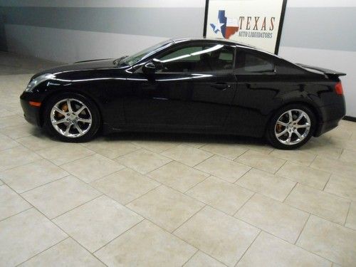 04 infiniti g35 coupe 6 speed manual leather heat seats sunroof we finance