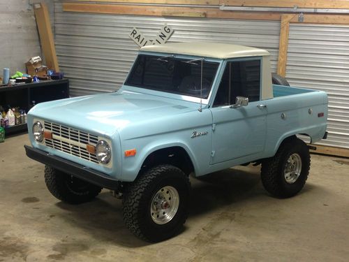 1970 ford bronco uncut cream puff auto pb ps!!!!!!