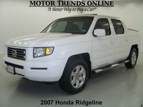 2007 4x4 rtl navigation roof leather htd seats media honda ridgeline 82k