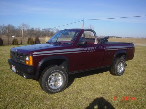 1989 dodge dakota 4x4 convertible