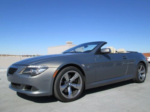 2010 gray automatic 4.8l v8 leather navigation miles:34k convertible