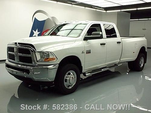 2011 dodge ram 3500 crew 4x4 diesel dually air ride 36k texas direct auto