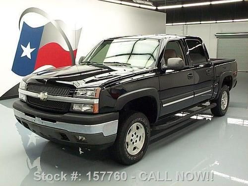 2005 chevy silverado z71 crew 4x4 6-pass side steps 65k texas direct auto