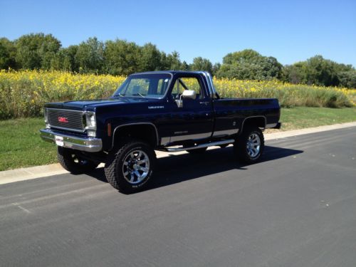 1978 gmc sierra 2500/ chevrolet silverado 4x4 lifted custom