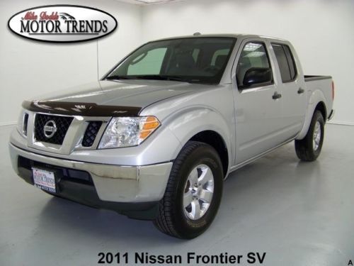 2011 nissan frontier sv crew media bedliner bed rail system alloys cruise 59k