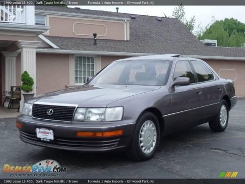 Lexus ls 400 1993 taupe runs great but needs work