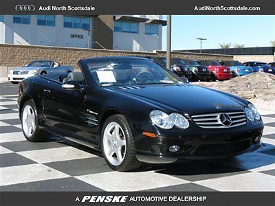 2003 mercedes sl55 roadster amg-leather-navigation-clean car fax-41k miles