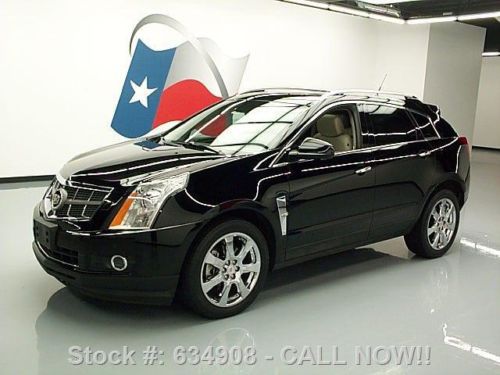 2010 cadillac srx performance pano sunroof nav 20&#039;s 65k texas direct auto