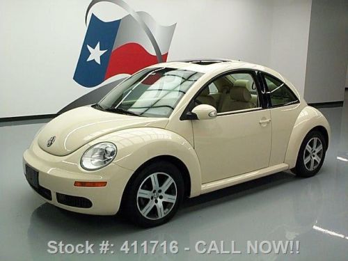 2006 volkswagen beetle 2.5 auto sunroof htd seats 69k texas direct auto