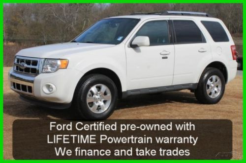 2012 limited used cpo certified 2.5l i4 16v fwd suv