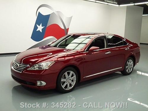 2010 lexus es350 sunroof nav rear cam climate seats 48k texas direct auto