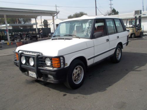 1991 land rover, no reserve