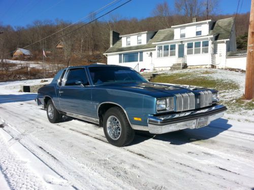 1978 oldsmobile cutlass supreme brougham no reserve!!