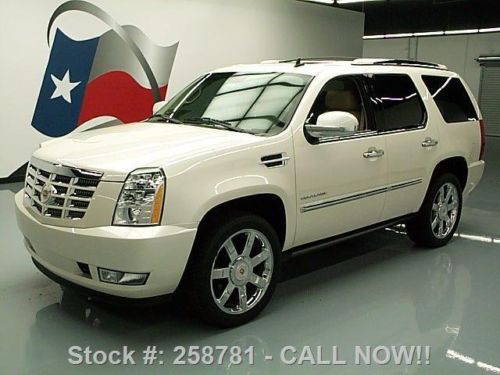 2010 cadillac escalade premium sunroof nav dvd 22&#039;s 46k texas direct auto