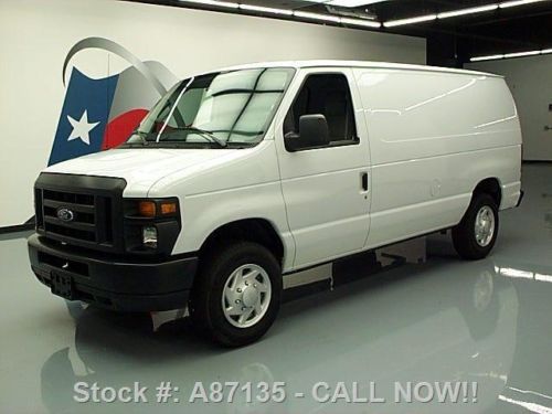 2013 ford e-150 cargo van 4.6l v8 air condition 21k mi texas direct auto