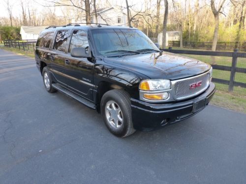 2003 gmc yukon 4x4 leather top of the line no reserve