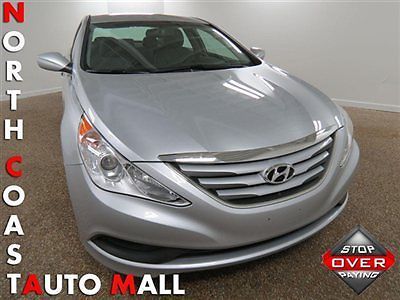 2014(14)sonata gls sedan fact w-ty only 3k miles silver/gray keyless cruise save