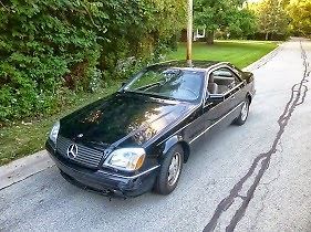 Purchase used 1997 Mercedes-Benz S600 Coupe 2-Door 6.0L BLACK V-12 V12 ...