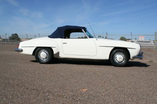 1961 mercedes 190 sl  same owner last 32 years soft and hard tops! owners manual