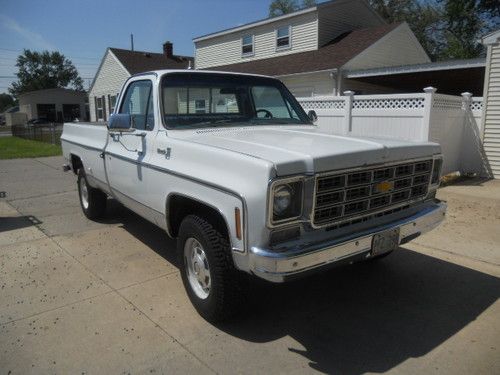 1978 chevrolet ck 2500 4x4 stock truck low miles. very little rust