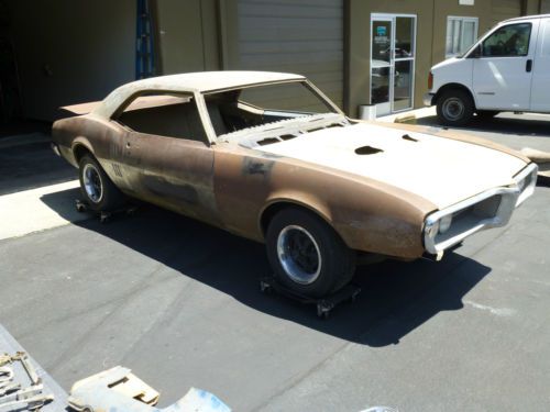 1967 pontiac firebird 400 4-speed project car