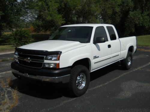 2500hd diesel duramax lt1 4wd extended cab silverado