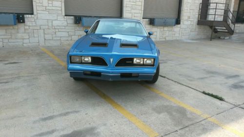 1978 pontiac firebird formula coupe 2-door 6.6l *no reserve!!!*