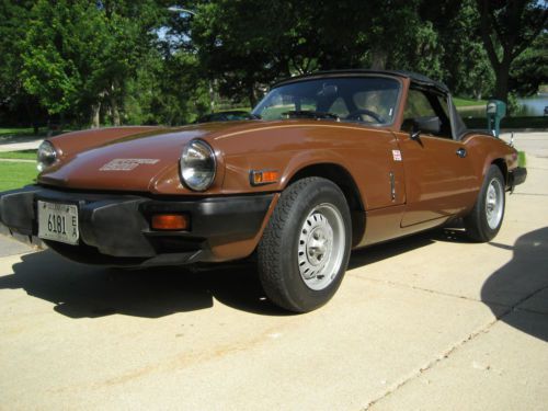 1979 triumph spitfire base convertible 2-door 1.5l