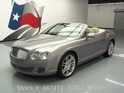 2011 bentley continental gtc convertible awd nav 10k mi texas direct auto