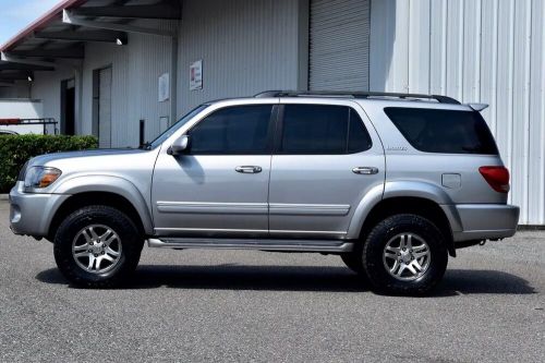 2006 toyota sequoia limited 4wd w/dvd &amp; 3rd row - 250+ hd pics &amp; 2 vids