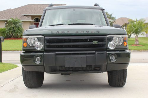 2004 landrover discovery se sport - no reserve - dark green