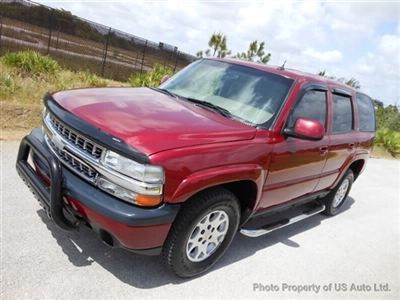 Florida tahoe z71 4x4 fully loaded  brush guard  leather/heated seats s/r navi