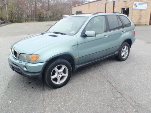 2003 bmw x5 3.0i repairable clear title runs needs repair mechanic's special