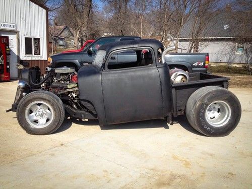 Buy used 1948 Chevy 5-Window Pickup Truck - RAT ROD chopped, channelled ...