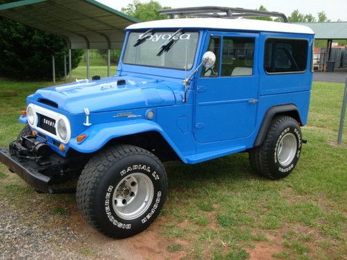 1968 toyota fj40 4x4 very rare find original inline 6 great condition look