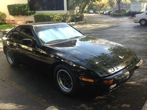 1984 porsche 944 black beauty 2.5l 5 spd