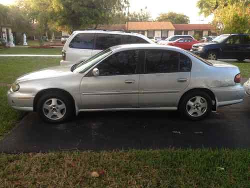 2002 chevrolet malibu ls sedan 4-door 3.1l