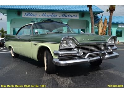 1958 dodge royal lancer 2 dr hardtop coupe 325ci automatic