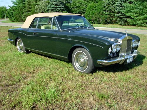 Rolls royce silver shadow convertible 1967