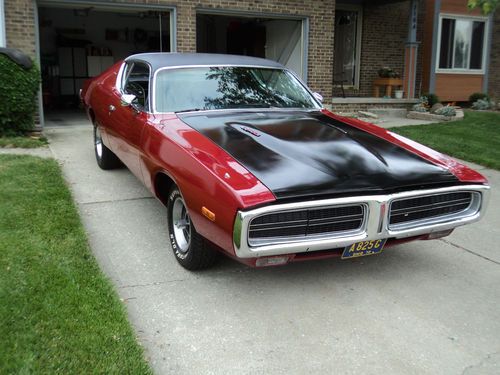 1972 dodge charger base hardtop 2-door 6.6l