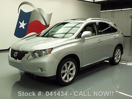 2011 lexus rx350 sunroof nav rear cam climate seats 14k texas direct auto