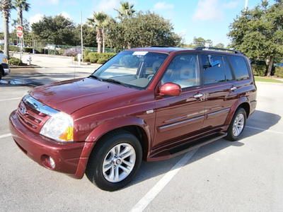 2006 suzuki xl-7 2.7l v6 rwd leather moonroof 3rd row clean carfax florida suv