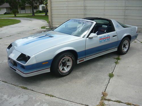 1982 chevrolet z28 camaro indy 500 pace car  4404 original miles