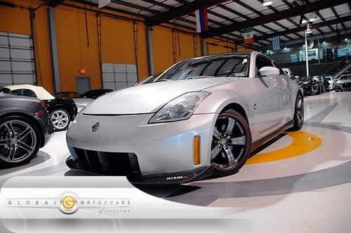 08 nissan 350z nismo manual silver-metallic 19in-alloys xenon brembo 1 own 33k