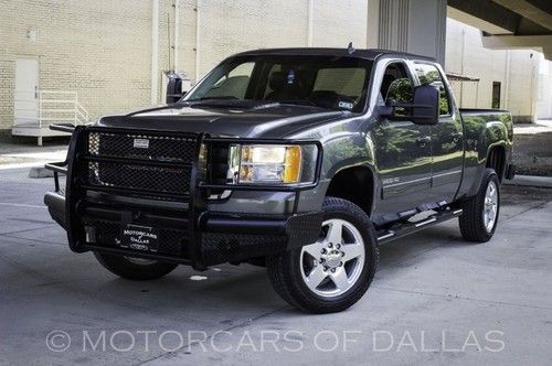 2011 gmc sierra 2500hd slt z71 4x4 sat. radio onstar woodtrim heated seats